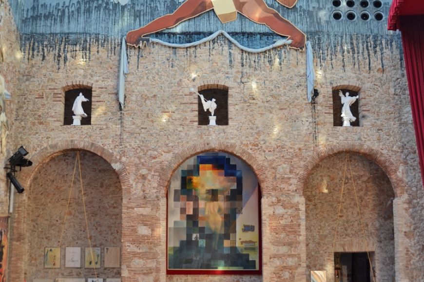 Interior del Teatre - Museu Dalí de Figueres.