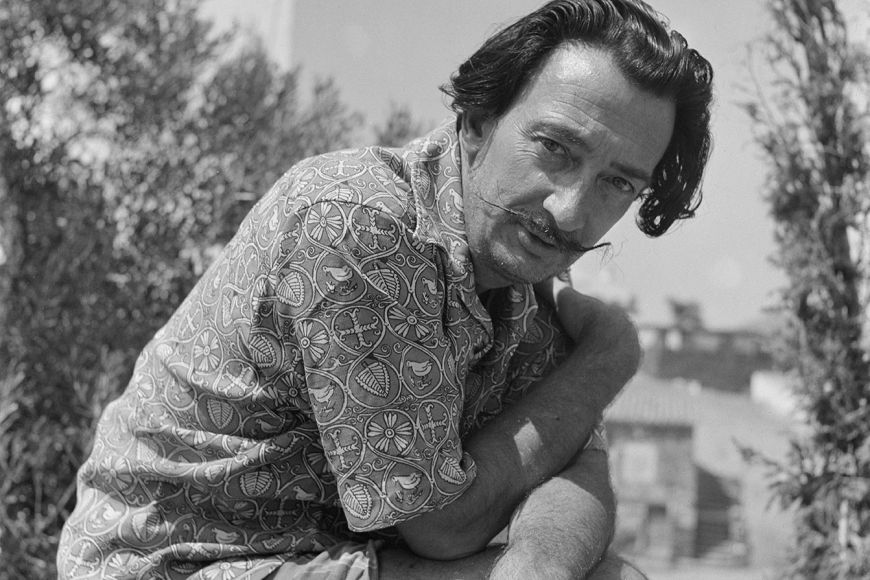 Retrat de Salvador Dalí a Portlligat, 1952