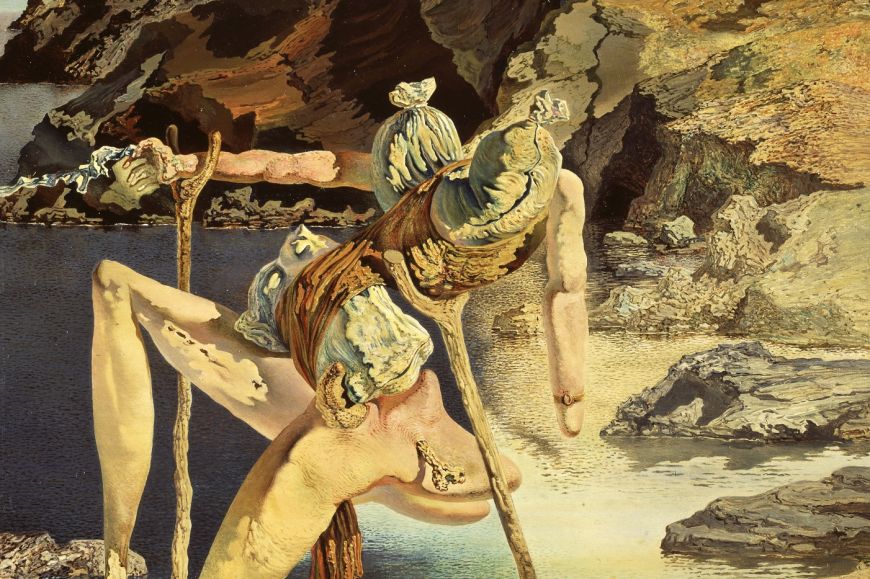 L'espectre del Sex-Appeal, c. 1934Oli sobre fusta. 17,9 x 13,9 cm L'espectre del Sex-Appeal, c. 1934Oli sobre fusta. 17,9 x 13,9 cm