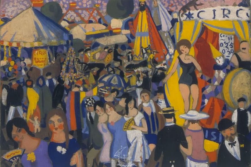 Les Fires de la Santa Creu de Figueres, c. 1922 ©Salvador Dalí, Fundació Gala-Salvador Dalí, Figueres, 2014. Les Fires de la Santa Creu de Figueres, c. 1922 ©Salvador Dalí, Fundació Gala-Salvador Dalí, Figueres, 2014.