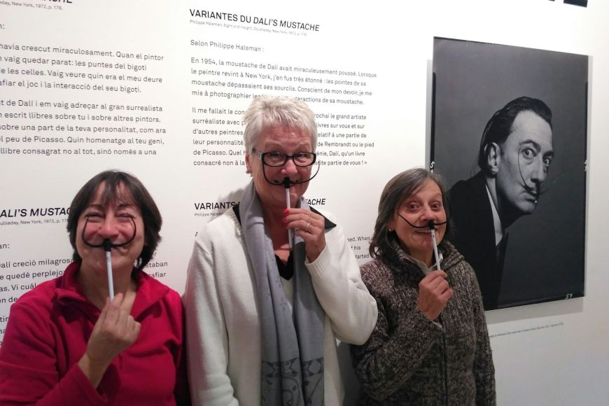 Exposició Dali's Moustache de Philippe Halsman Exposició Dali's Moustache de Philippe Halsman