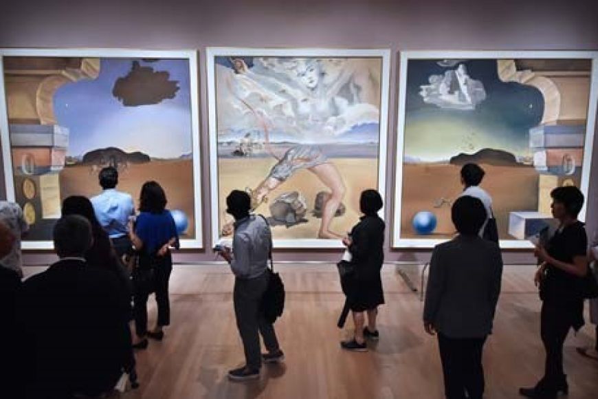Inaugració de 'Salvador Dalí' al Kyoto Municipal Museum of Art, Kyoto