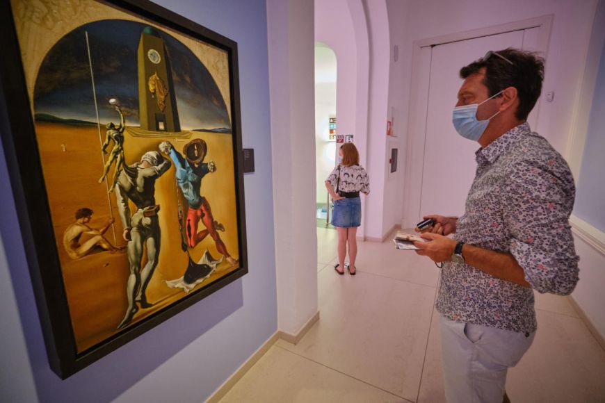 La Covid-19 ha afectat notablement el nombre de visitants als Museus Dalí. Foto Borja Balsera.
