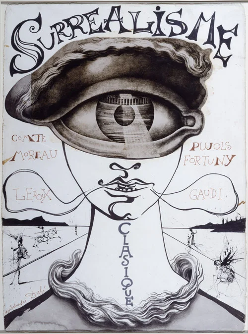 Cartell Surréalisme de Salvador Dalí, de l’any 1969