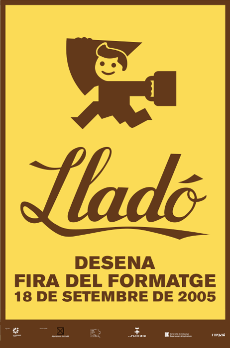 Cartell de la Fira del Formatge de Lladó | © Àlex Gifreu