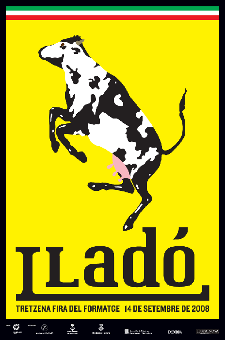 Cartell de la Fira del Formatge de Lladó | © Àlex Gifreu