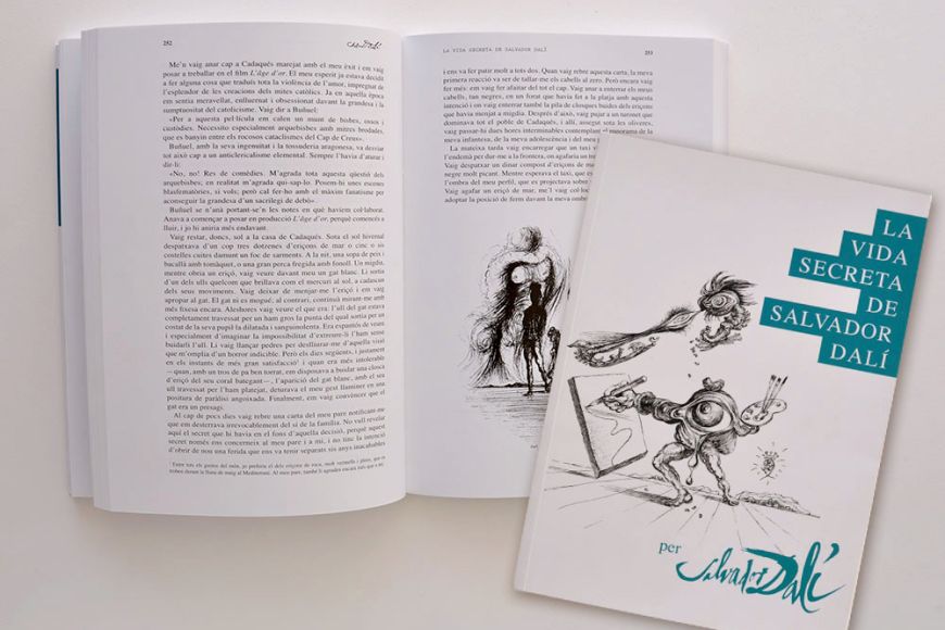 «La vida secreta de Salvador Dalí» de Salvador Dalí | © Fundació Gala - Salvador Dalí «La vida secreta de Salvador Dalí» de Salvador Dalí | © Fundació Gala - Salvador Dalí