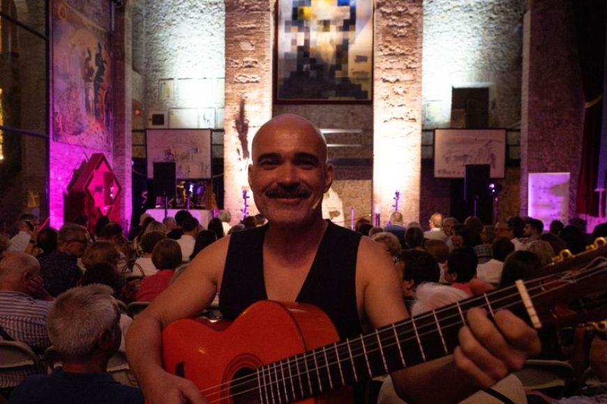Joel Minguet va convertir «Lorca» en el regal d'aniversari dels Amics | © Jordi Oliveres Joel Minguet va convertir «Lorca» en el regal d'aniversari dels Amics | © Jordi Oliveres