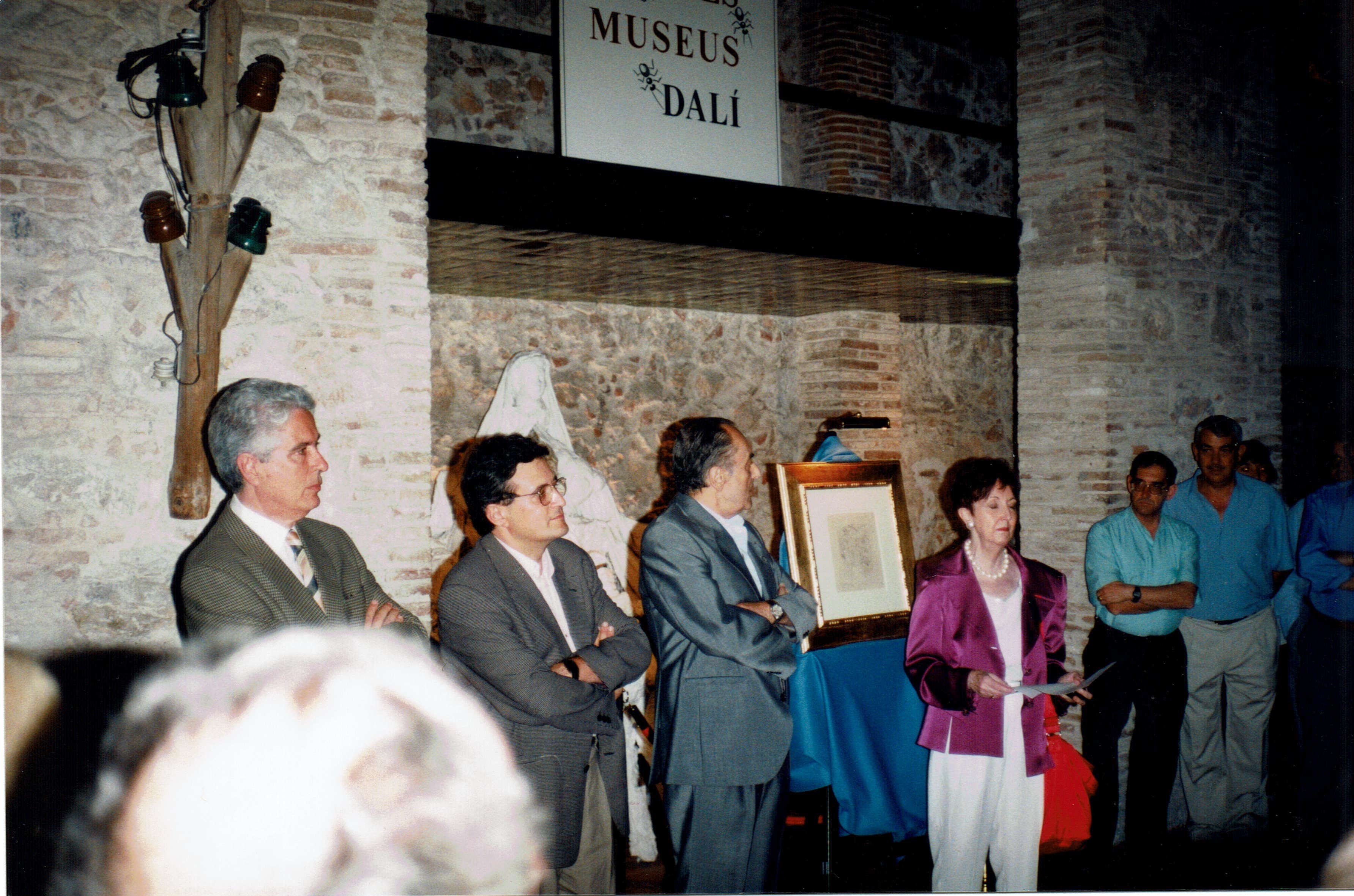 Donació de l’aiguafort «Mariners», 1996