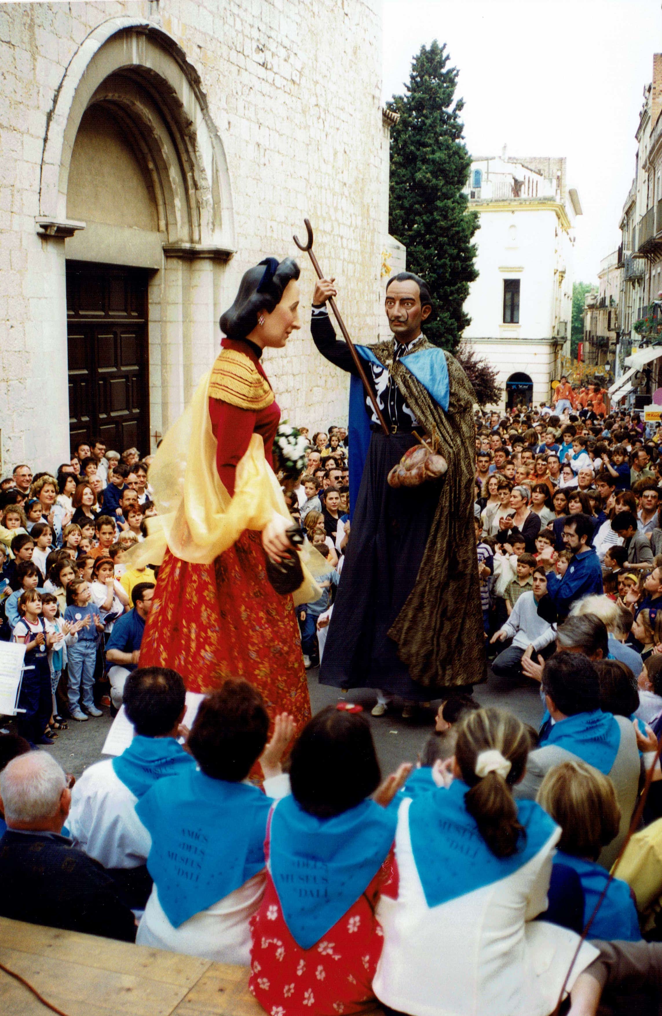 Bateig dels gegants Gala i Dalí, 1999