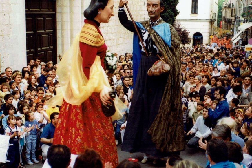 Bateig dels gegants Gala i Dalí, 1999