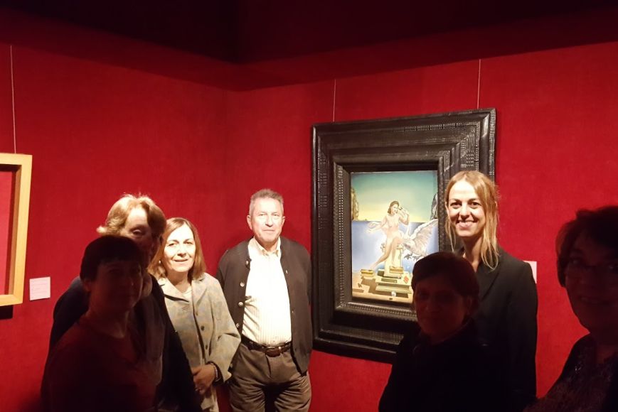 Visita a la Sala dels Tresors dels Amics dels Museus Dalí Visita a la Sala dels Tresors dels Amics dels Museus Dalí