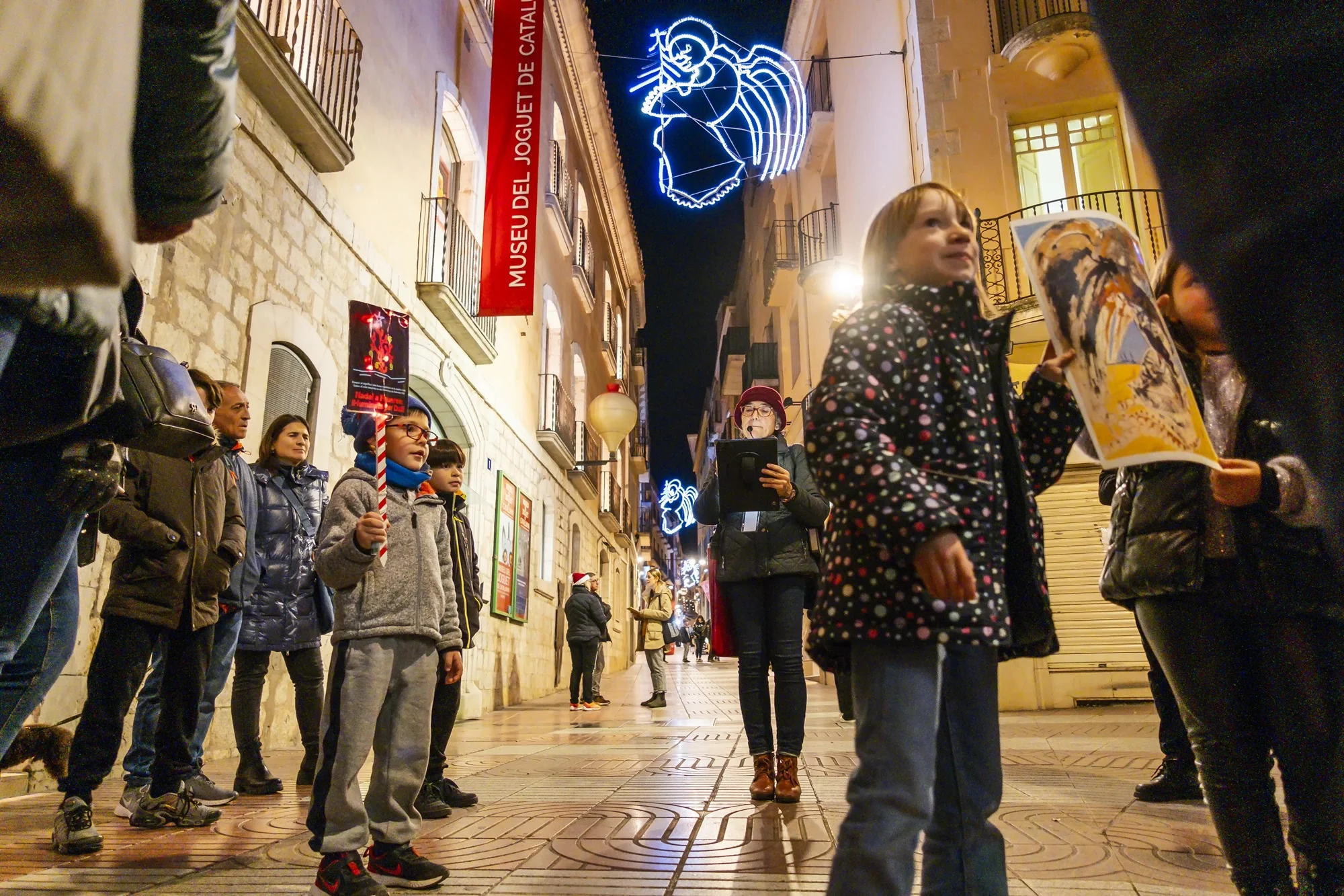 Llums dalinians il·luminen Figueres durant les festes de Nadal | © Jordi Renart