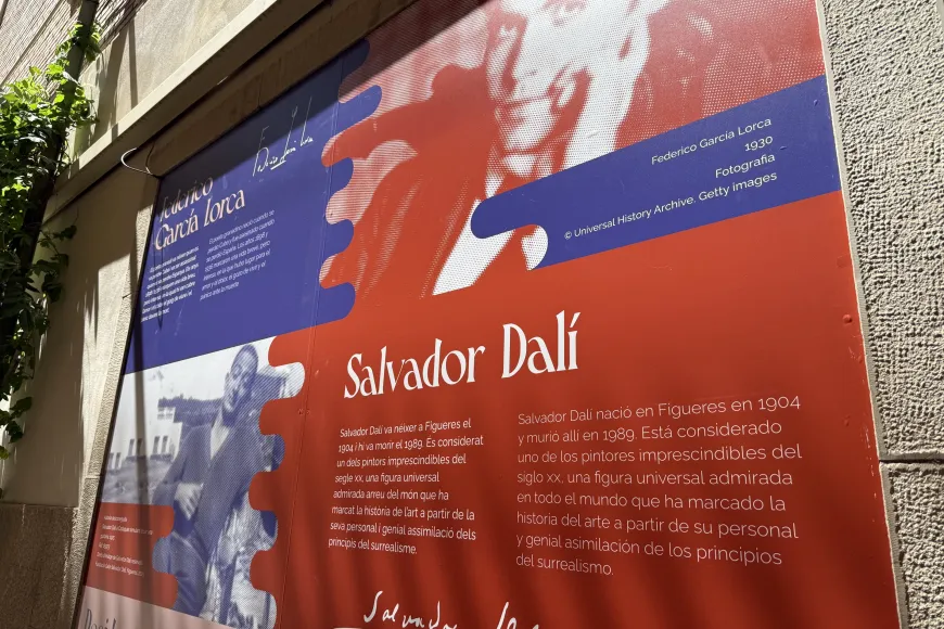 «Lorca – Dalí. Figueres, 1925-2025» commemora l’amistat entre el poeta i l’artista «Lorca – Dalí. Figueres, 1925-2025» commemora l’amistat entre el poeta i l’artista