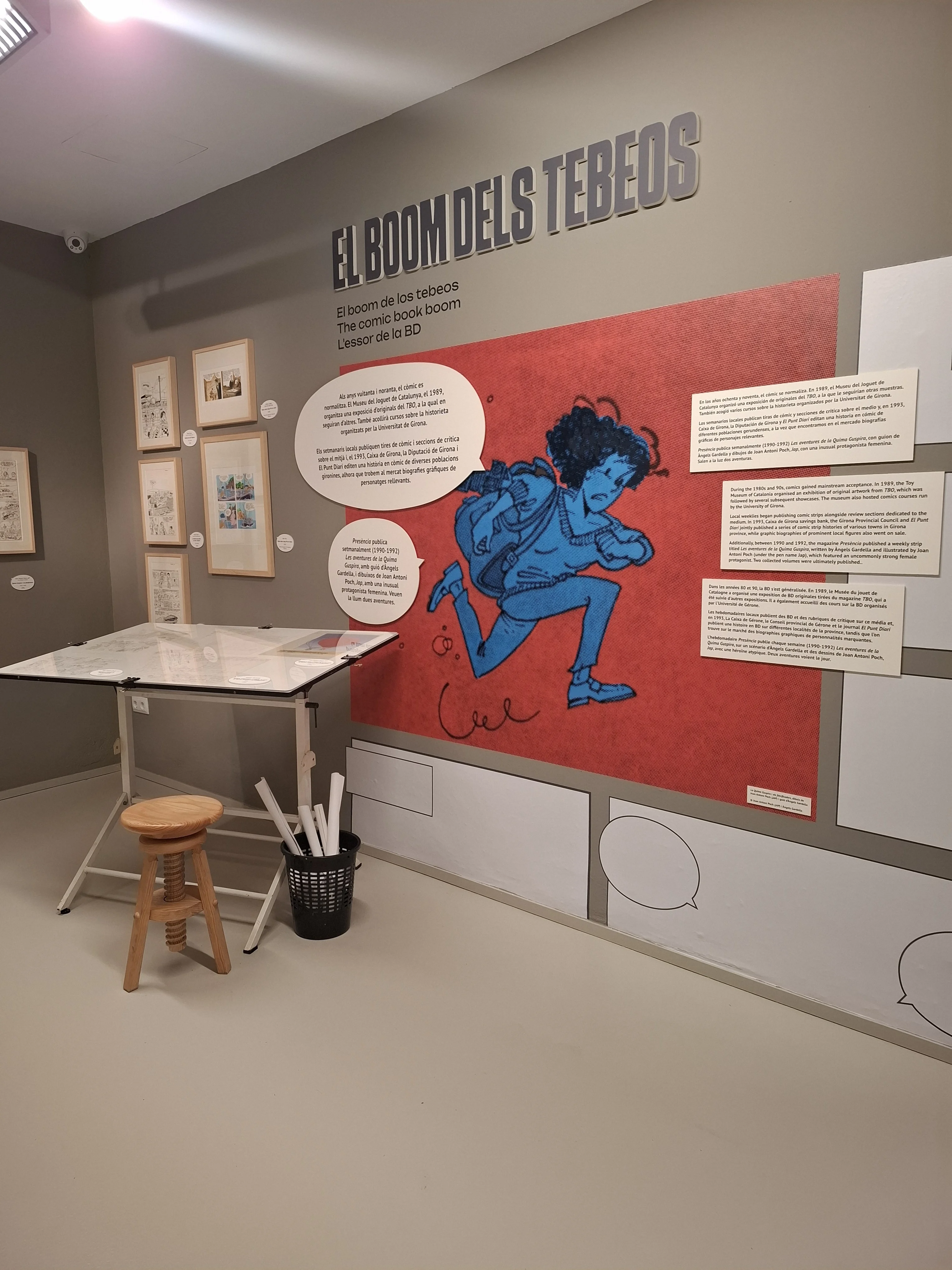 «D’Empúries a Spiderman» proposa un recorregut per la llarga història de la narració gràfica | © Eneida Iglesias