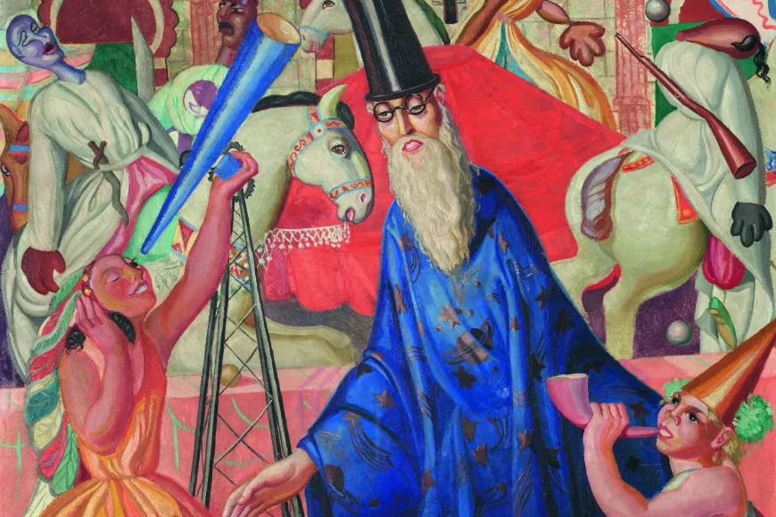 El Mag / Pim Pam Pum, 1926 Art Institute of Chicago. The Lacy Armour Endowment | © Maruja Mallo; VEGAP, Madrid, 2025 Foto: The Art Institute of Chicago / Art Resource, NY/ Scala, Florence El Mag / Pim Pam Pum, 1926 Art Institute of Chicago. The Lacy Armour Endowment | © Maruja Mallo; VEGAP, Madrid, 2025 Foto: The Art Institute of Chicago / Art Resource, NY/ Scala, Florence