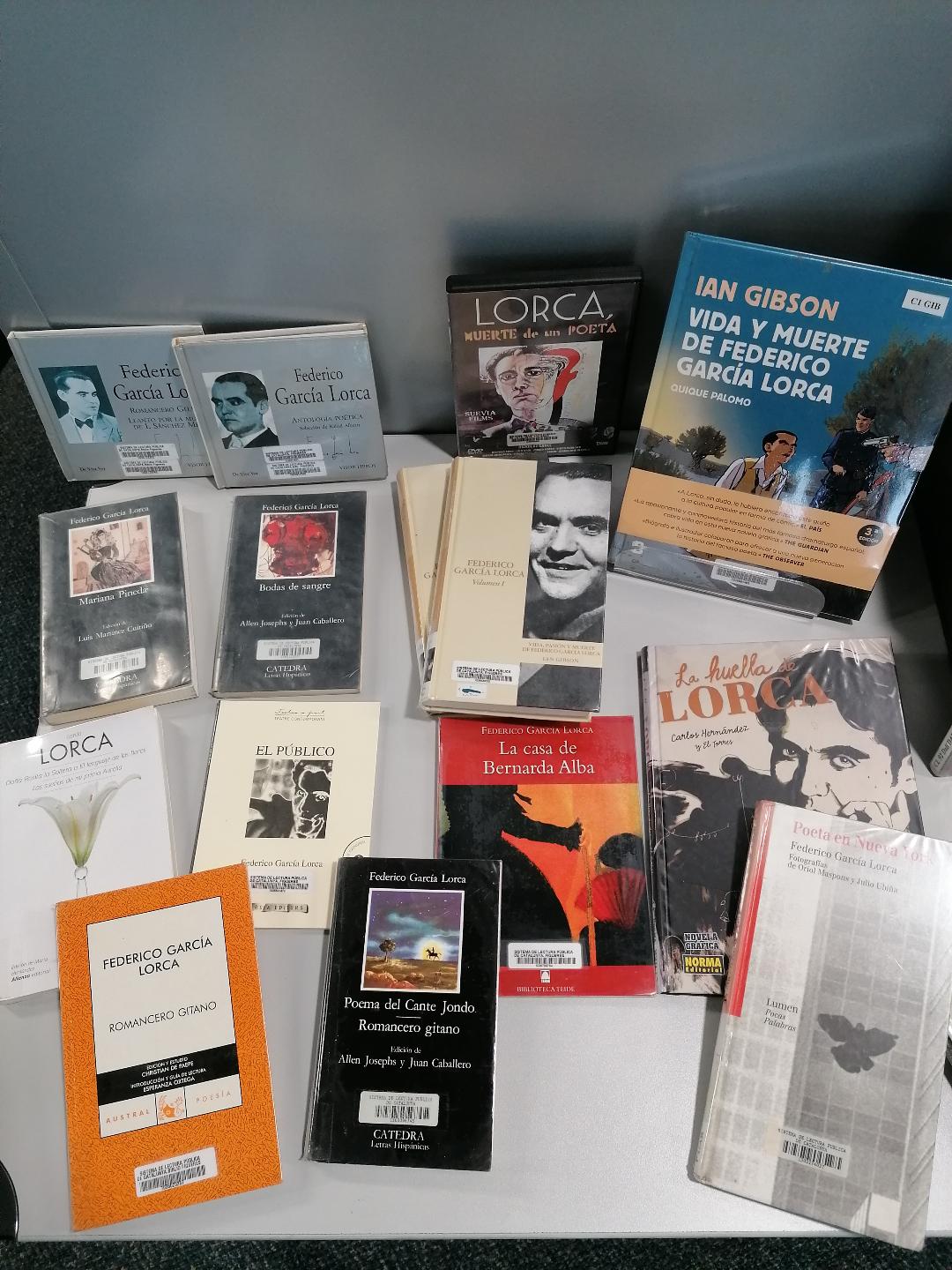 La Biblioteca de Figueres suggereix diverses obres relacionades amb Dalí i Lorca