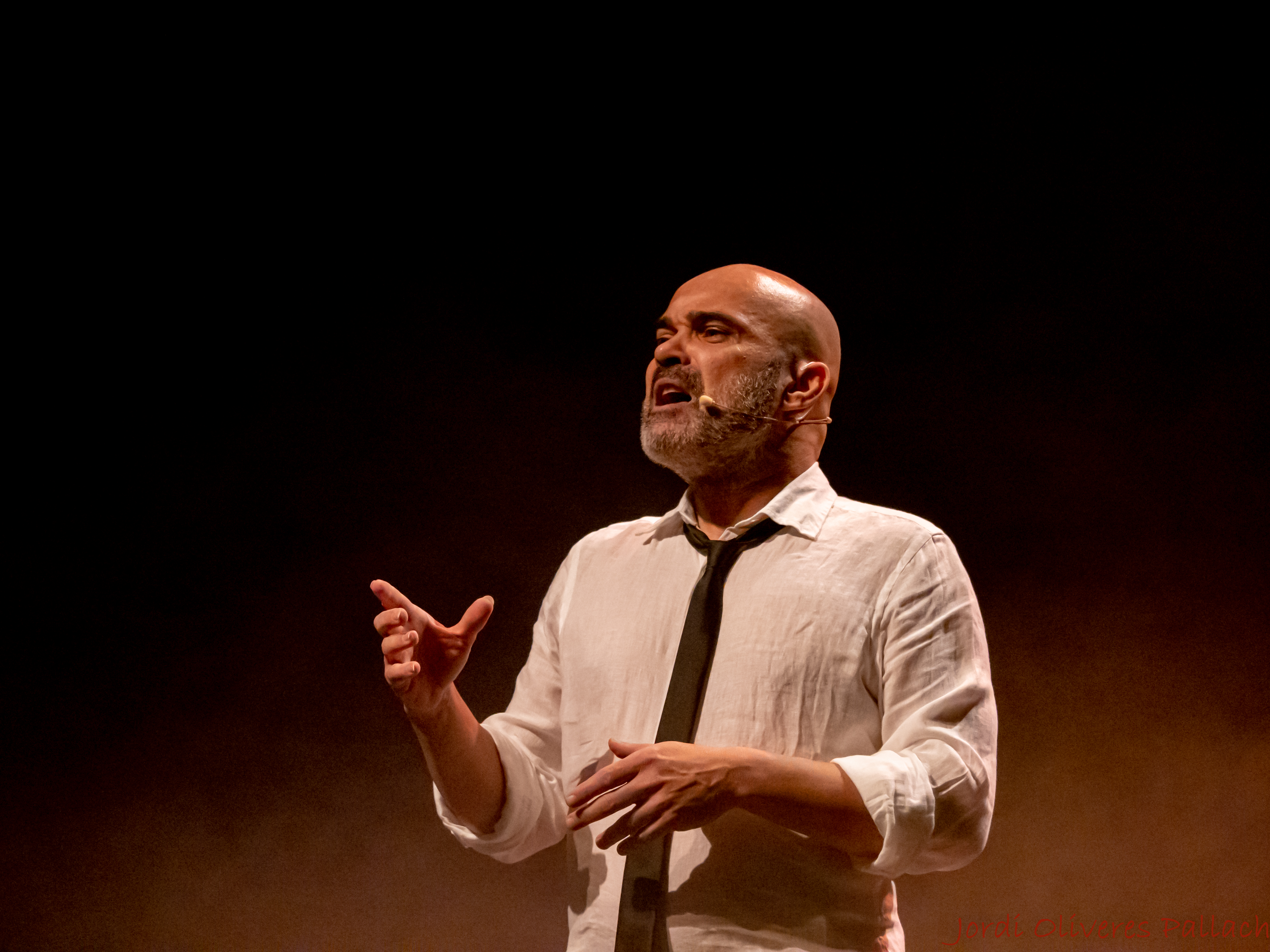 Joel Minguet va emocionar el públic de les dues sessions de «Lorca» | © Jordi Oliveres