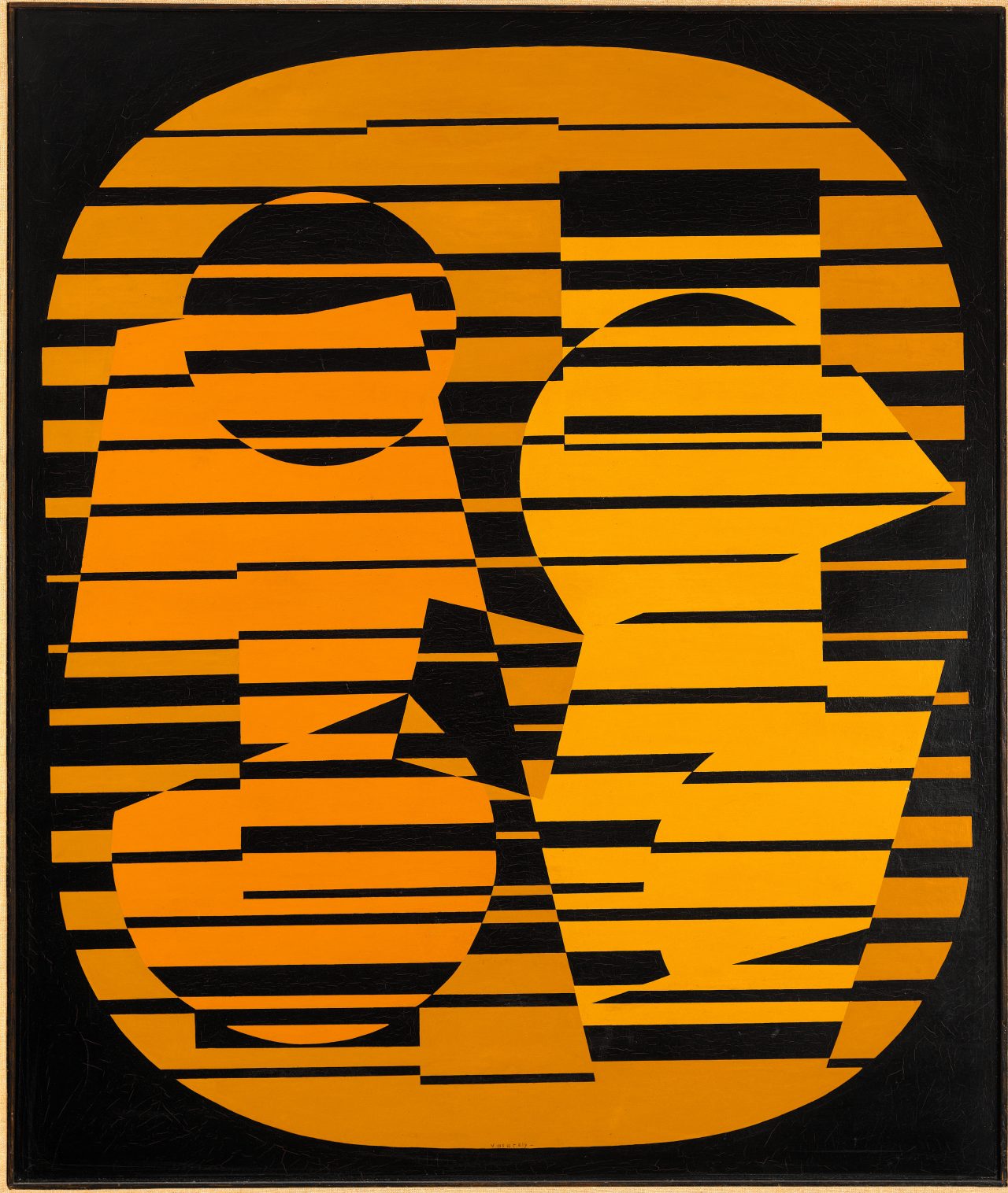 Zeta. Victor Vasarely. 1955 - 1959