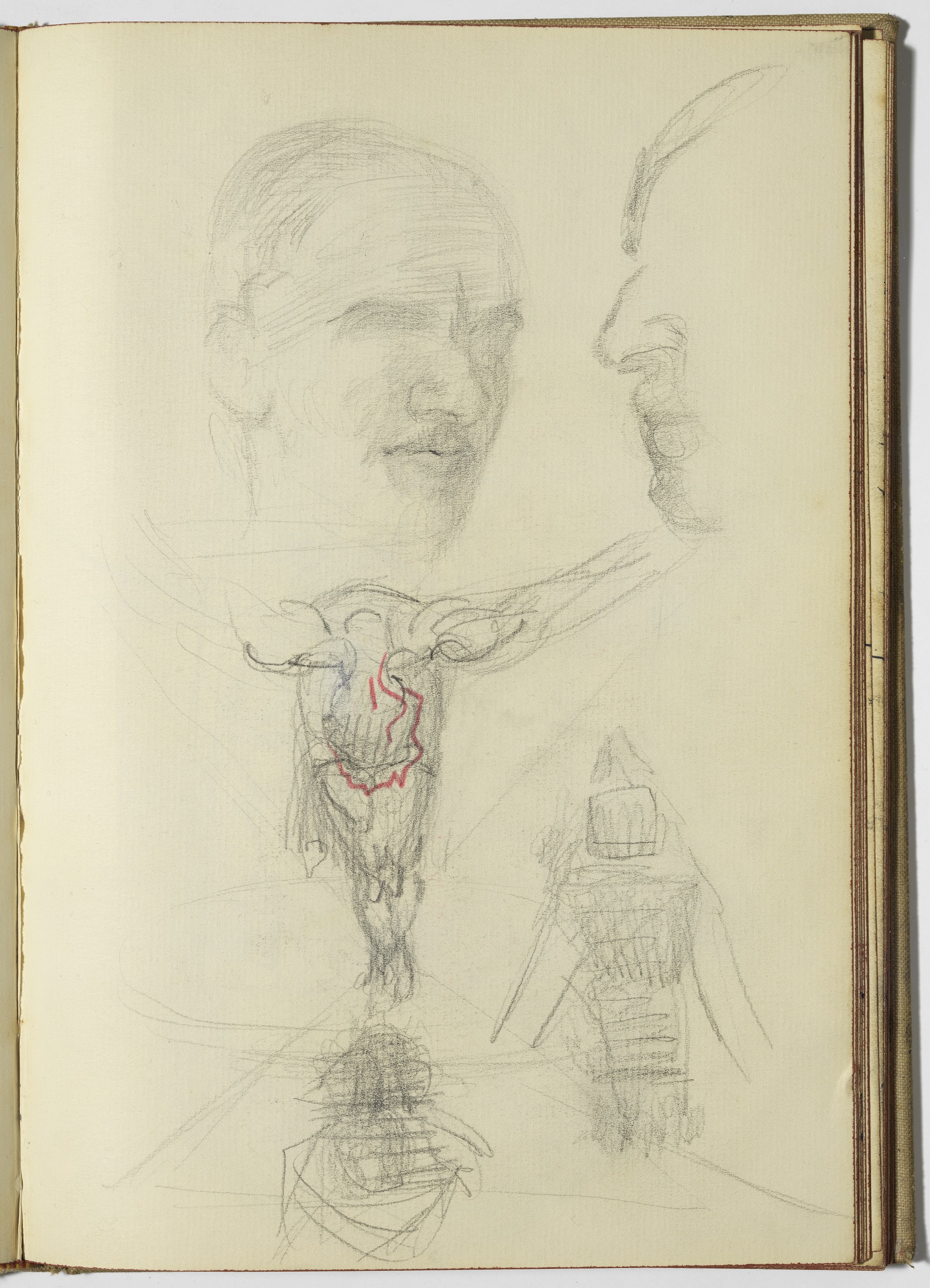 Algunes de les pàgines del quadern inèdit de l’arxiu Pere Vehí