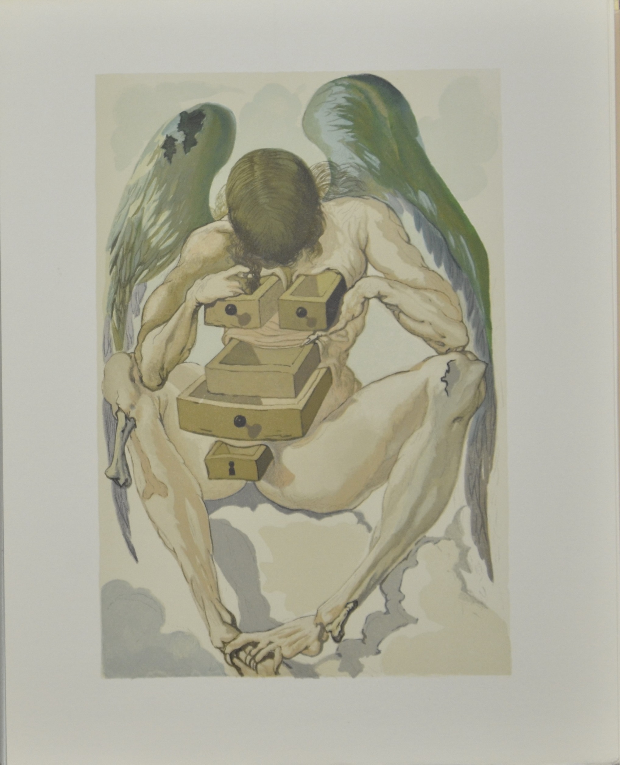 Il·lustració per al Purgatori | © © Salvador Dalí, Fundació Gala-Salvador Dalí/VEGAP, Figueres, 2021