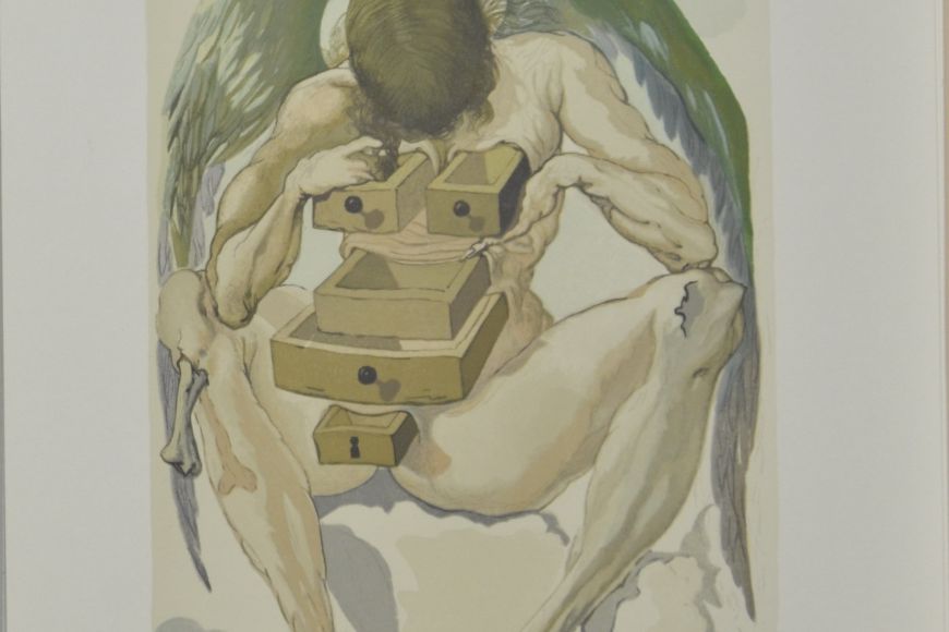 La Divina Comèdia de Dante Alighieri il·lustrada per Salvador Dalí | © © Salvador Dalí, Fundació Gala-Salvador Dalí, Figueres, 2022 La Divina Comèdia de Dante Alighieri il·lustrada per Salvador Dalí | © © Salvador Dalí, Fundació Gala-Salvador Dalí, Figueres, 2022