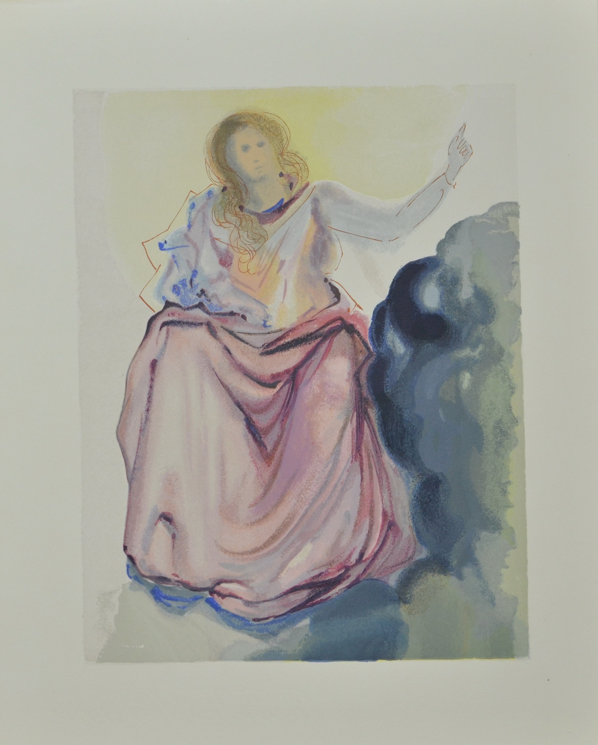 Il·lustració per al Cel | © © Salvador Dalí, Fundació Gala-Salvador Dalí/VEGAP, Figueres, 2021