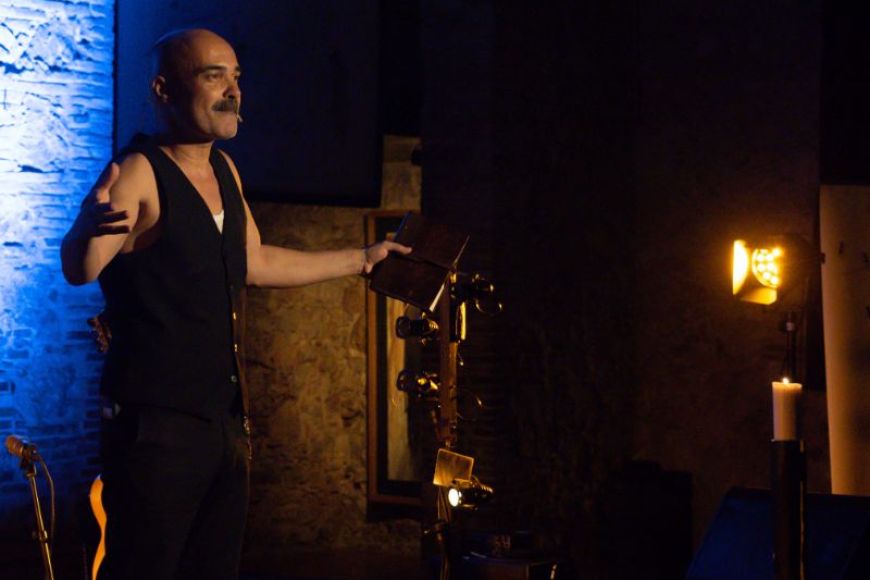 Joel Minguet va convertir «Lorca» en el regal d'aniversari dels Amics | © Jordi Oliveres Joel Minguet va convertir «Lorca» en el regal d'aniversari dels Amics | © Jordi Oliveres