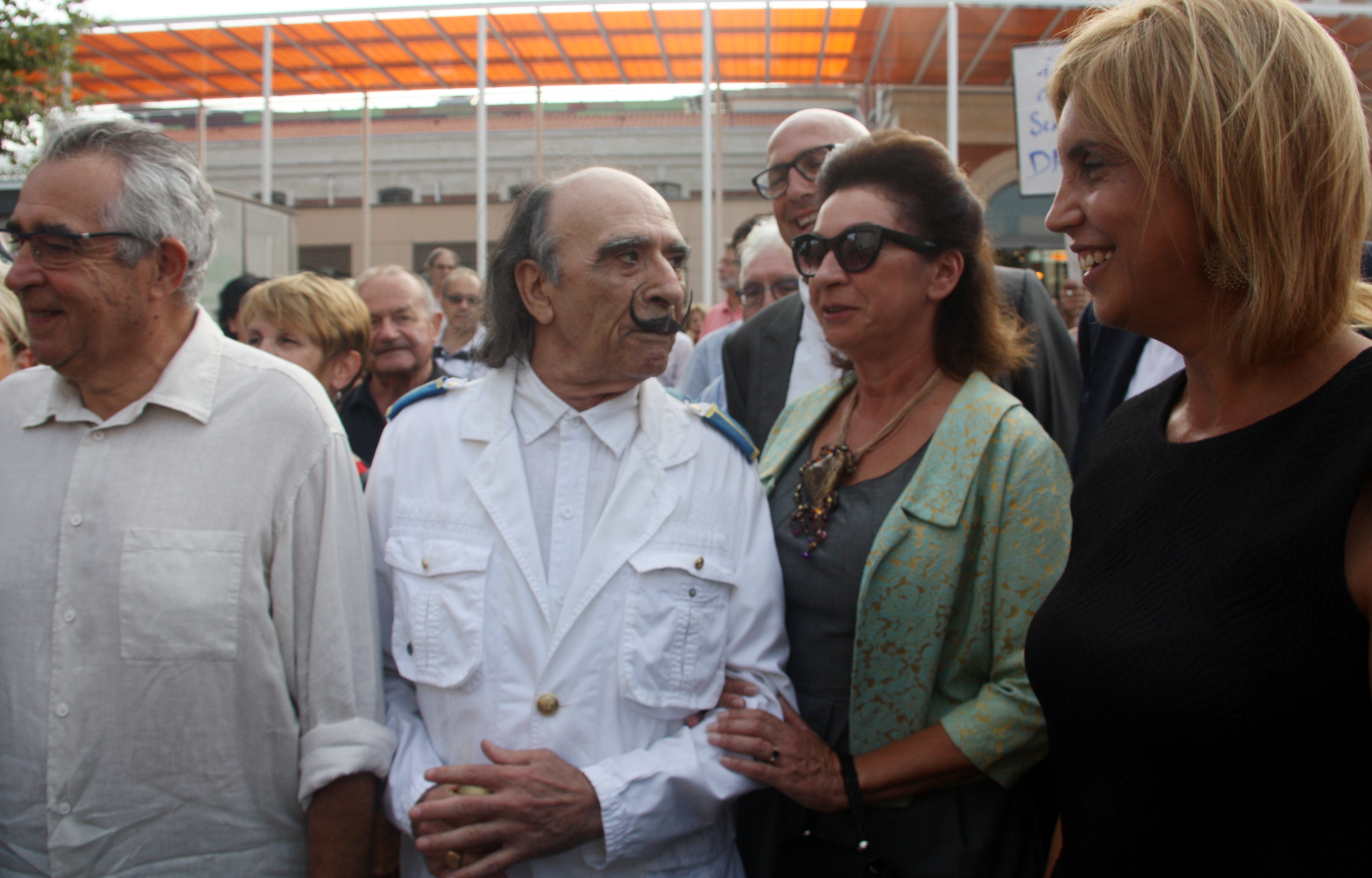 Dos actors representaven Dalí i Gala a la celebració, 2015 | © Arxiu Amics dels Museus Dalí