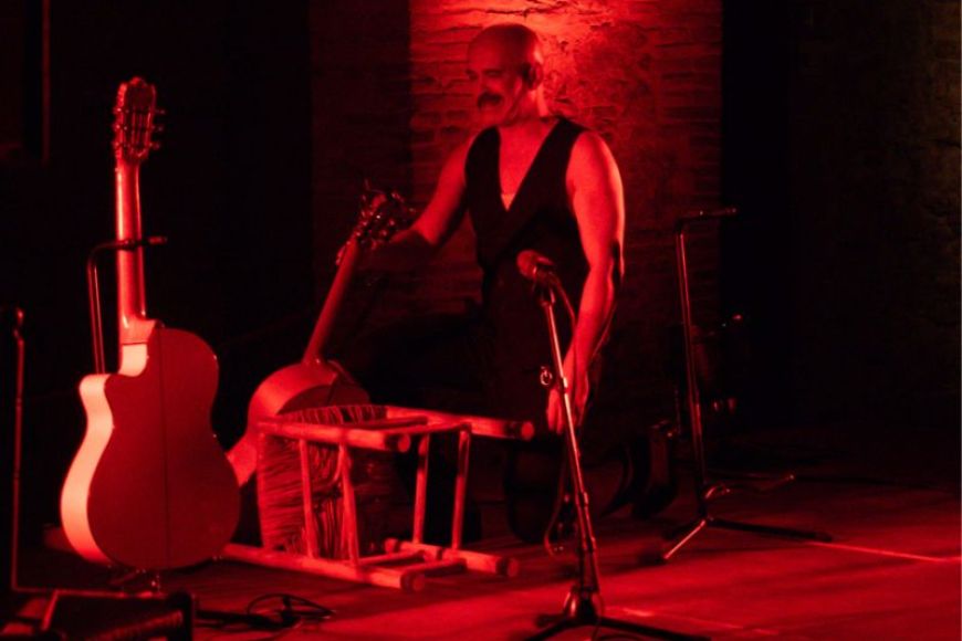 Joel Minguet va convertir «Lorca» en el regal d'aniversari dels Amics | © Jordi Oliveres Joel Minguet va convertir «Lorca» en el regal d'aniversari dels Amics | © Jordi Oliveres
