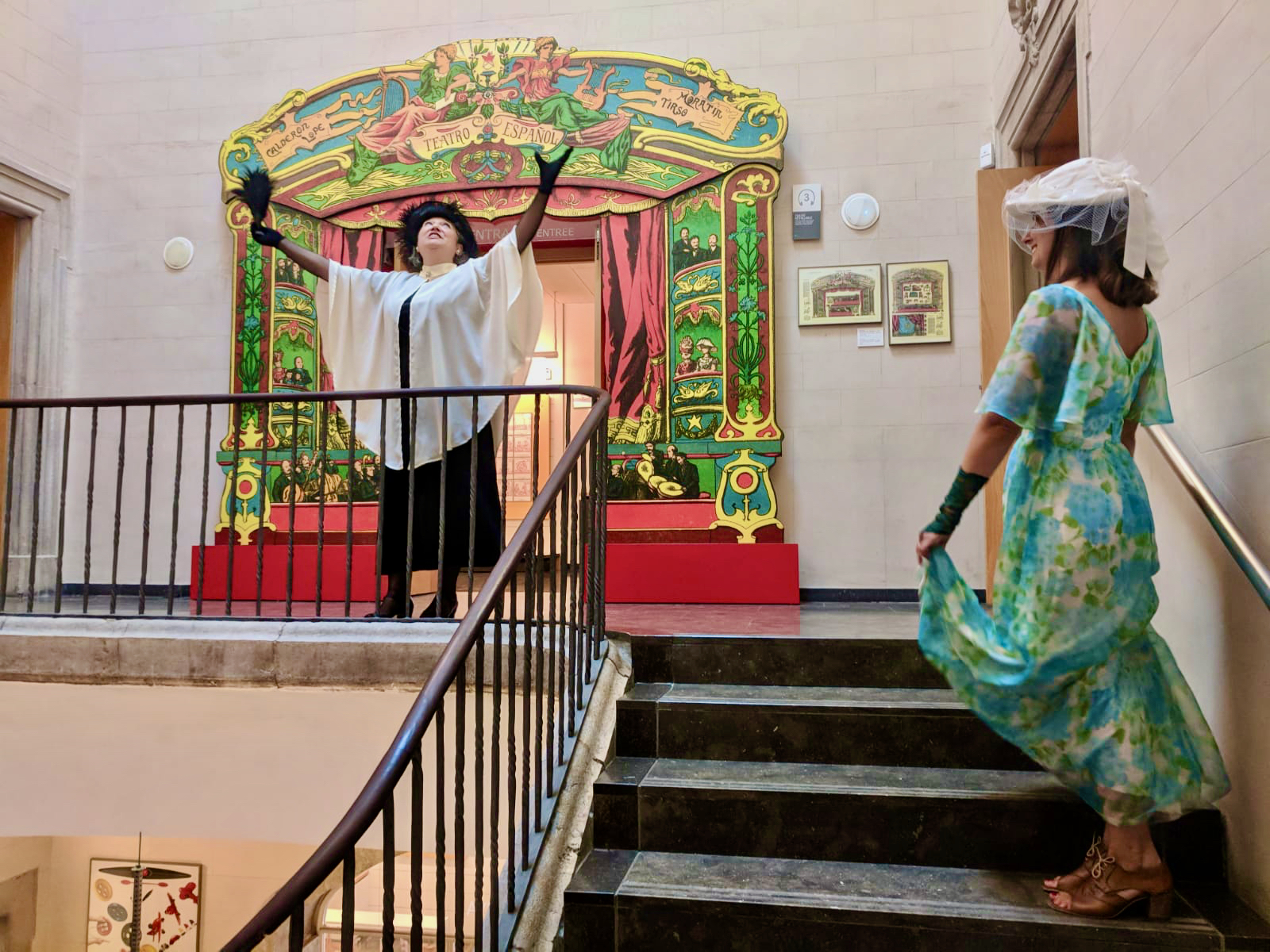 La Baronessa de Terrades i la seva filla Clotilde