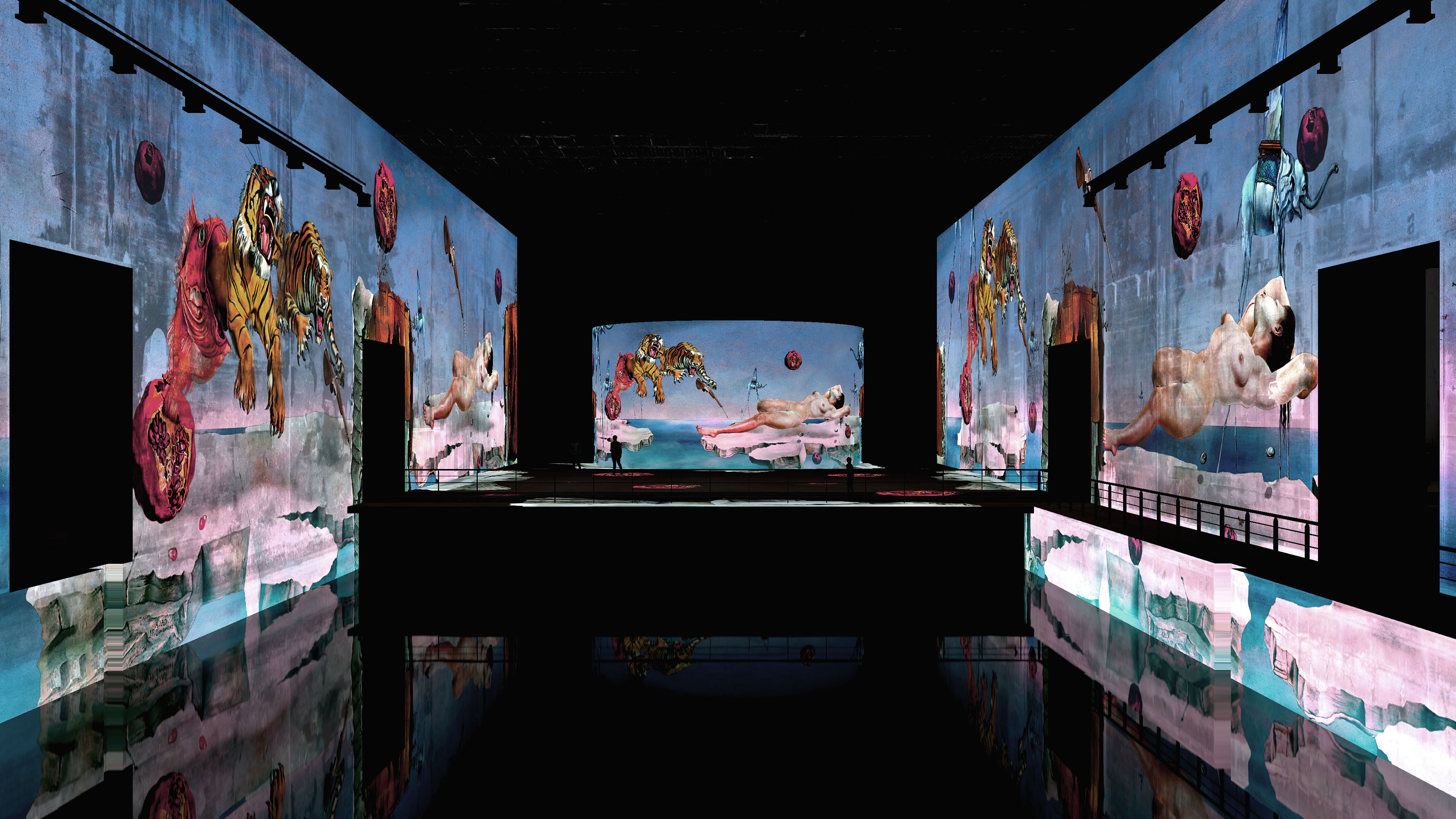 L'exposició immersiva repassa els més de seixanta anys de creació de Salvador Dalí | © FGSD