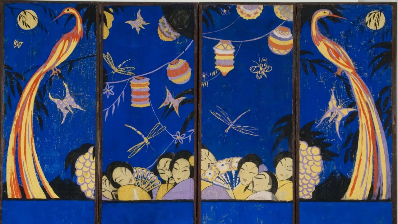 Un biombo oriental de Salvador Dalí s’exhibirà per primera vegada a la Casa Natal de Figueres | © Ajuntament de Figueres