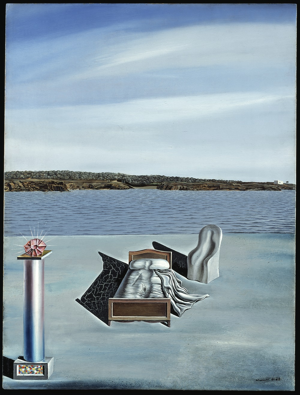 Composició surrealista amb figures invisibles | © © Salvador Dalí, Fundació Gala-Salvador Dalí, Figueres, 2021