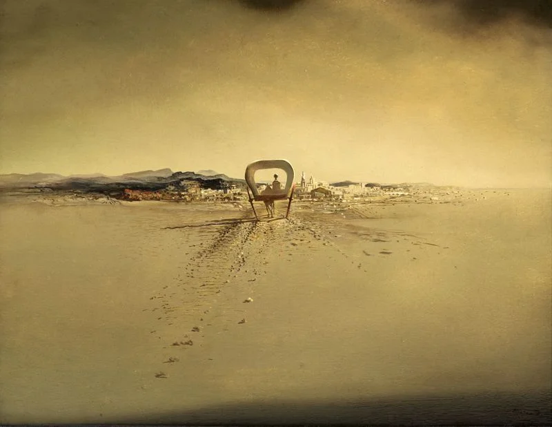 El carretó fantasma, 1933 | © Salvador Dalí, Fundació Gala-Salvador Dalí, Figueres, 2026
