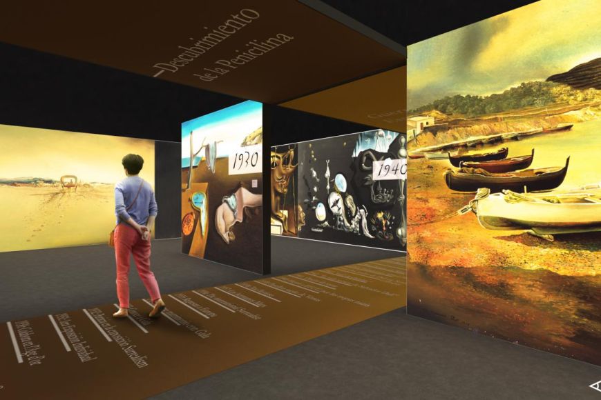 «Desafio Dalí» es podrà veure a Madrid del 8 d'octubre al 7 de març de 2023 | © Desafio Dalí «Desafio Dalí» es podrà veure a Madrid del 8 d'octubre al 7 de març de 2023 | © Desafio Dalí