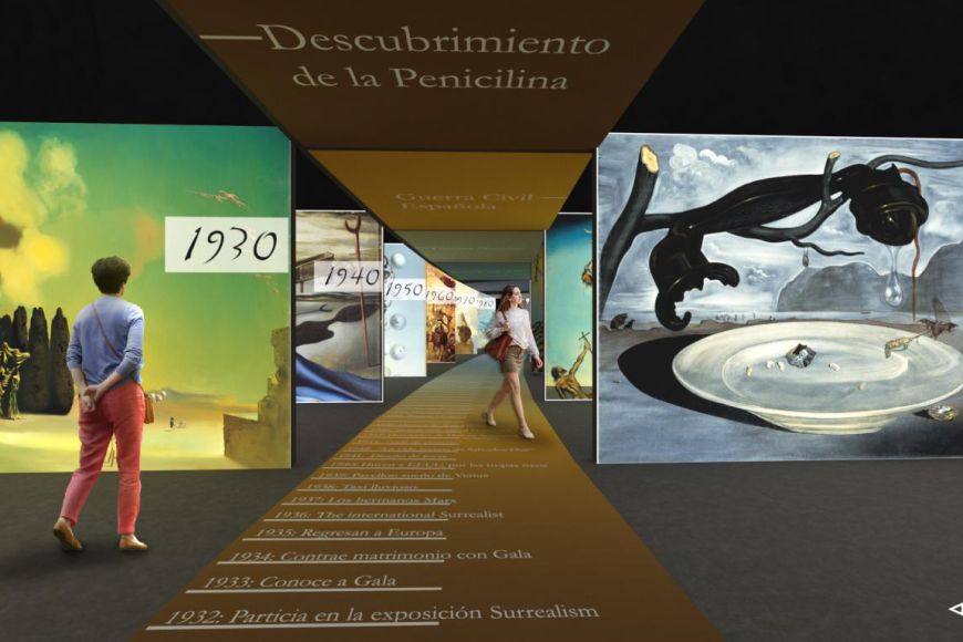 «Desafio Dalí» es podrà veure a Madrid del 8 d'octubre al 7 de març de 2023 | © Desafio Dalí «Desafio Dalí» es podrà veure a Madrid del 8 d'octubre al 7 de març de 2023 | © Desafio Dalí