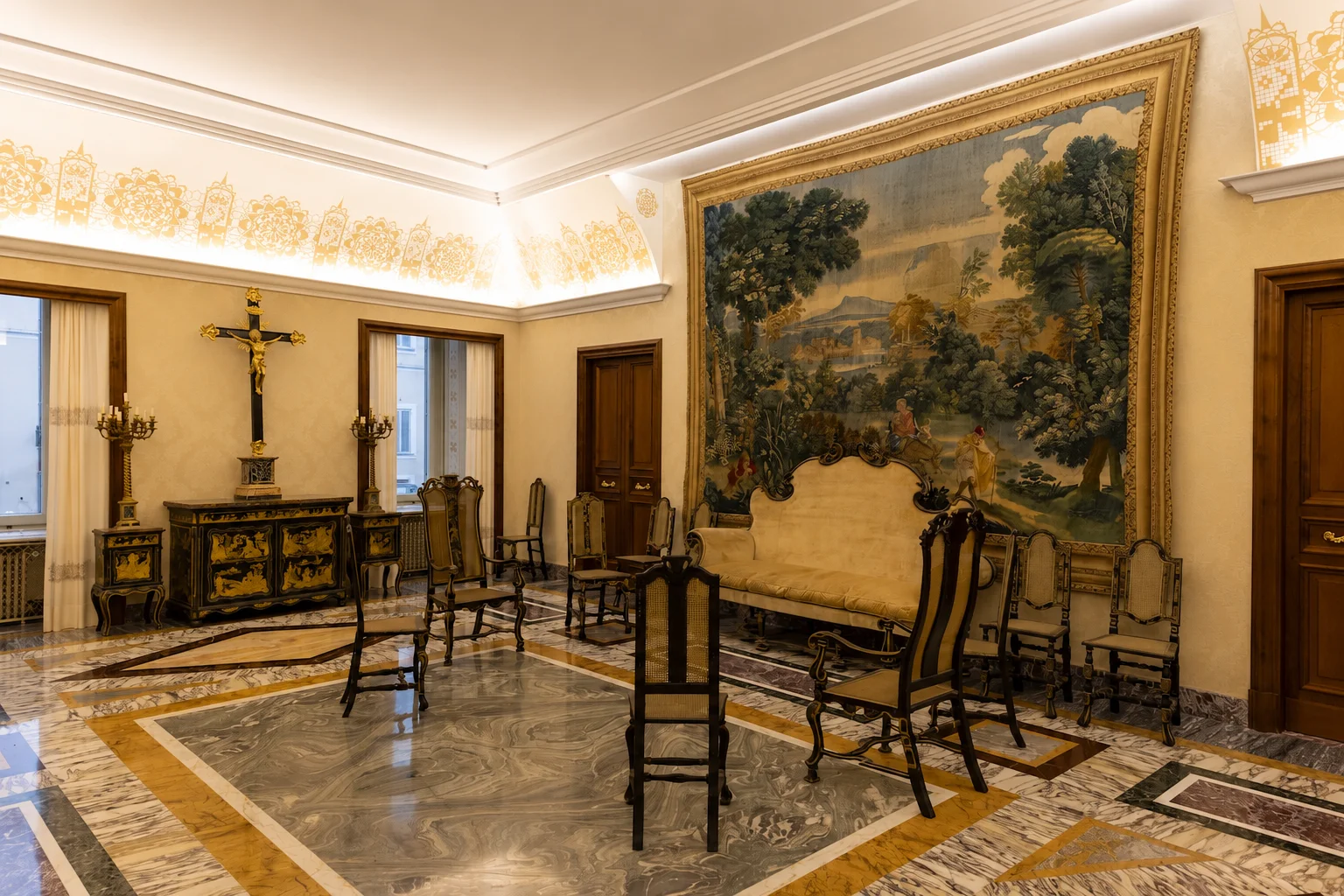 Un dels moments centrals serà la visita a Castel Gandolfo, històrica residència d’estiu dels pontífexs | © Ville Pontificie di Castel Gandolfo