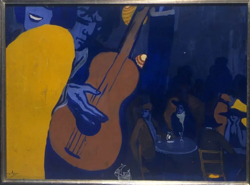 Escena nocturna a Figueres | © © Salvador Dalí, Fundació Gala-Salvador Dalí, Figueres, 2025