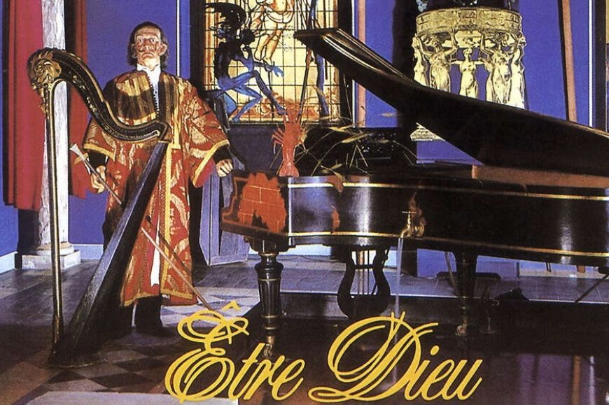 Portada de l'opera «Être Dieu» de Salvador Dalí Portada de l'opera «Être Dieu» de Salvador Dalí