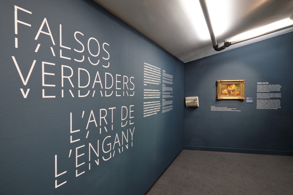 La detecció de pintures falses atribuïdes a Pere Mates va impulsar l’exposició «Falsos Verdaders, L’art de l’engany» | © Museu d'Art de Girona