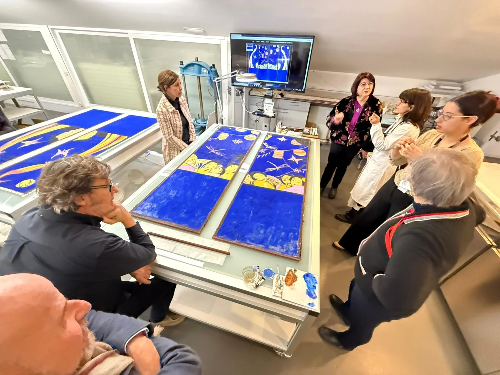 La regidora Mariona Seguranyes al Reina Sofia