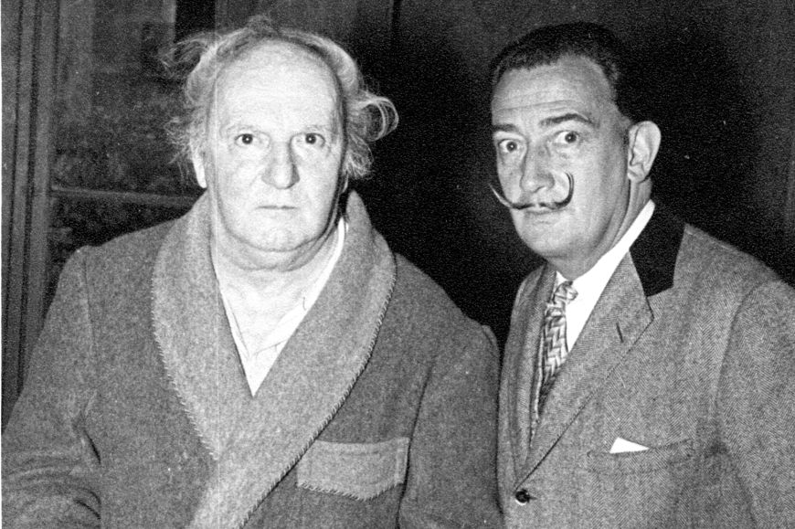 Francesc Pujols i Salvador Dalí, 1956