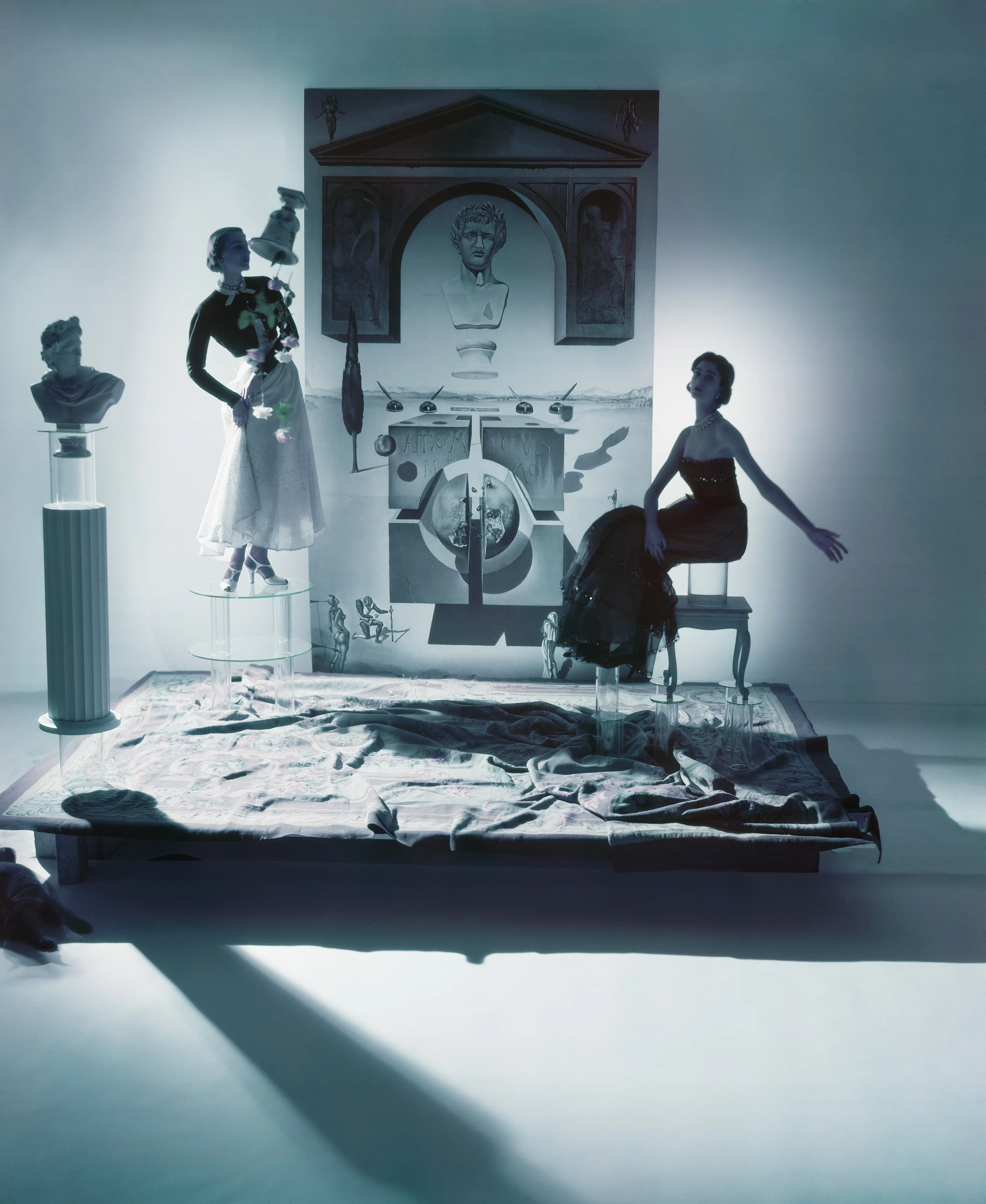 Composició de Salvador Dalí per a Vogue, 1948 | © Horst P. Horst / Condé Nast