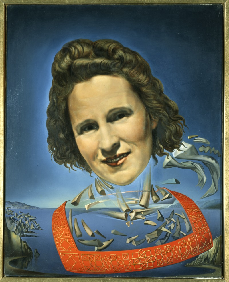 La carn de l’escot de la meva dona, vestida, superant la llum a tota velocitat, c. 1954, de Salvador Dalí | © © Salvador Dalí, Fundació Gala-Salvador Dalí, Figueres, 2021