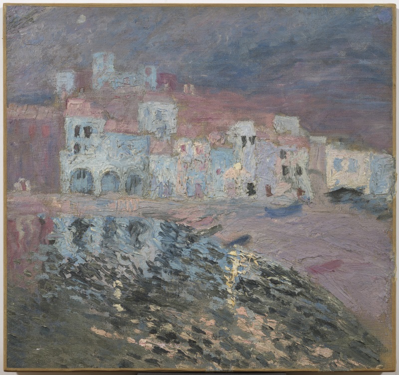 «Paisatge de Cadaqués. Port Alguer» c. 1919 Oli sobre tela Pintura de l’època de formació de Dalí d’estil impressionista | © Salvador Dalí, Fundació Gala-Salvador Dalí/VEGAP, Figueres, 2023