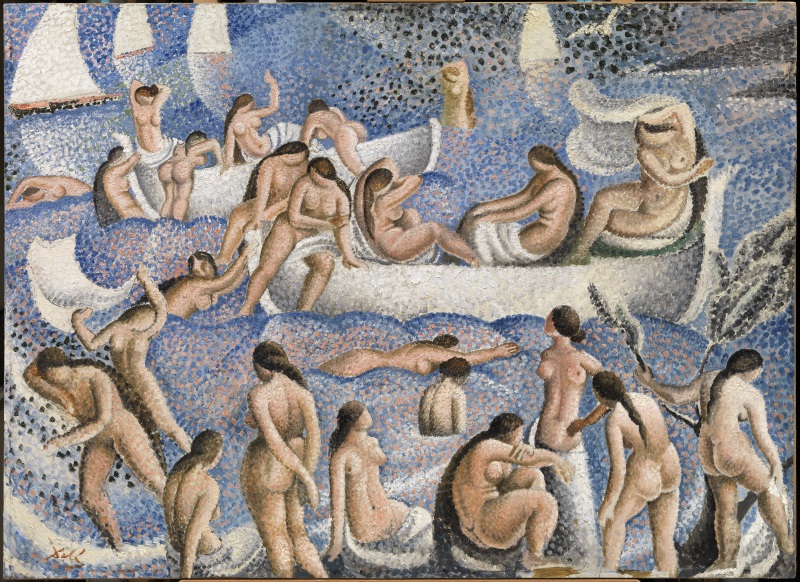 Banyistes des Llaner, 1923, de Salvador Dalí | © © Salvador Dalí, Fundació Gala-Salvador Dalí, Figueres/SACK, 2021