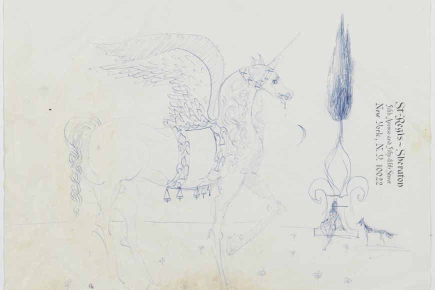 Projectes per al jardí del Castell Gala Dalí de Púbol, c. 1970 | © Salvador Dalí, Fundació Gala-Salvador Dalí/VEGAP, Figueres, 2022 Projectes per al jardí del Castell Gala Dalí de Púbol, c. 1970 | © Salvador Dalí, Fundació Gala-Salvador Dalí/VEGAP, Figueres, 2022