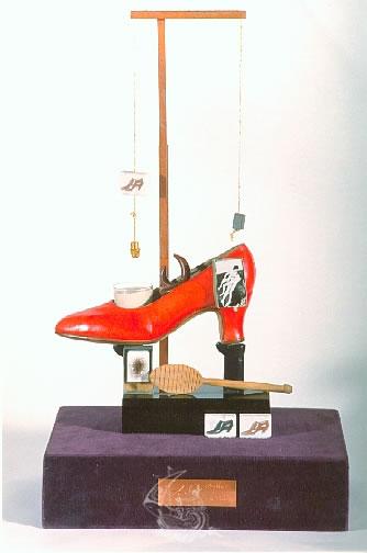 Imatge de l'obra que es troba a la sala Noble del Teatre - Museu Dalí de Figueres