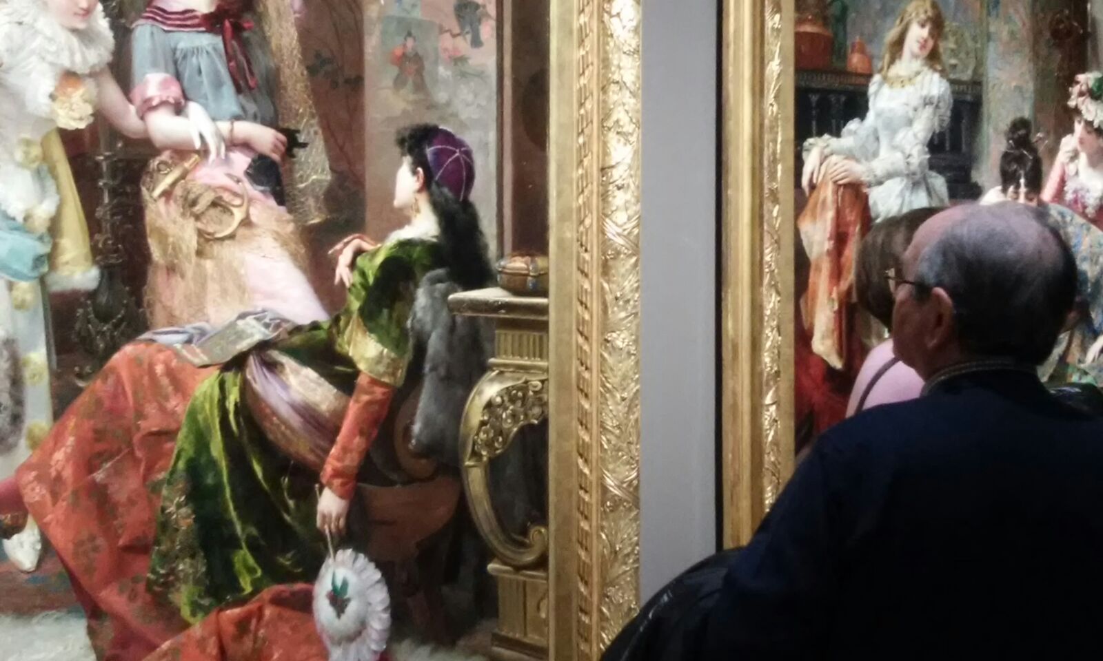 Els participants han pogut gaudir del MNAC durant tot el matí